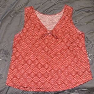 LOFT • Sleeveless Bandana Printed Tank